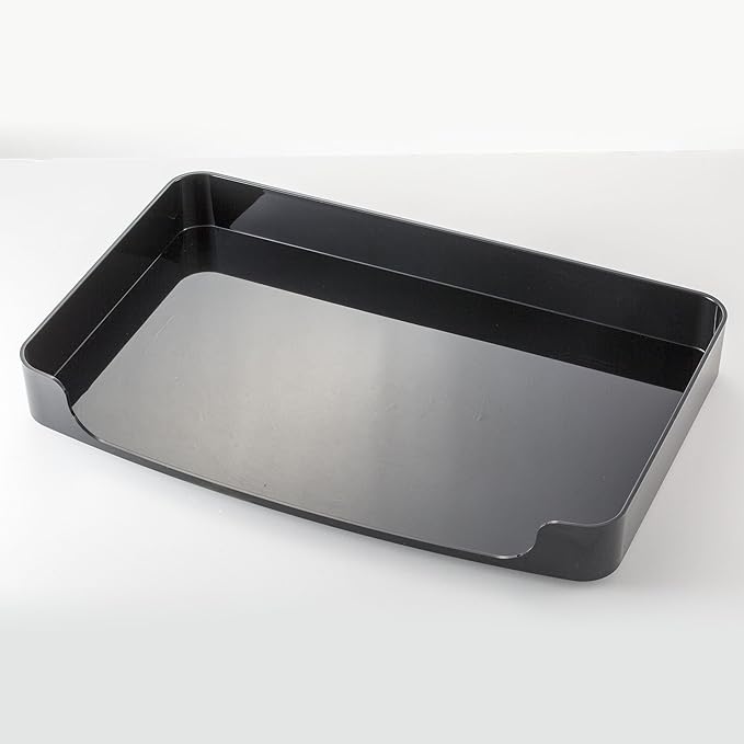 Officemate 2200 Series Side Load Tray, Legal Size, Black, 1 Tray (22212)