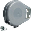 Retractable Clothesline Heavy Duty Retracting Clothes Line Outdoor and Indoor with Durable ABS Shell and 38 Feet Extruded PVC Line,with Lock to Prevent Sagging