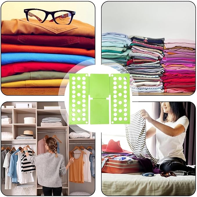 Shirt Folder Board Tshirt Clothes Folder,Folding Board Laundry Sorter Helper Liner, Organization Tool for Kids and Adults
