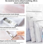 3 Pack Large Mesh Laundry Bags by MDSXO- Fine Durable Lingerie Delicates Bag for Washing Machine 16 * 20 inch [3 Pack]