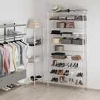 14" Deep x 48" Wide x 96" Height Wire Shelving Kit | 10-Tier | NSF Commercial Storage Rack Unit