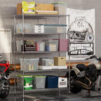24" Deep x 54" Wide x 86" Height Wire Shelving Kit | 5-Tier | NSF Commercial Storage Rack Unit