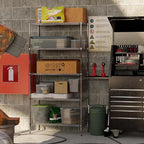 21" Deep x 42" Wide x 86" Height Wire Shelving Kit | 5-Tier | NSF Commercial Storage Rack Unit