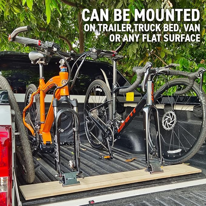 ONIPAX Bike Fork Mount Truck Bed & Van Rack