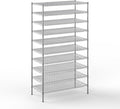 24" Deep x 48" Wide x 86" Height Wire Shelving Kit | 10-Tier | NSF Commercial Storage Rack Unit