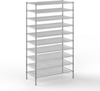 24" Deep x 48" Wide x 86" Height Wire Shelving Kit | 10-Tier | NSF Commercial Storage Rack Unit