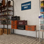 14" Deep x 60" Wide x 14" Height Wire Shelving Kit | 1-Tier | NSF Commercial Storage Rack Unit