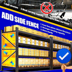 8000LBS Garage Shelving Heavy Duty, 4-Tier Metal Shelving Unit, Large Adjustable Garage Shelves, Easy Assembly Utility Storage Rack Shelf for Warehouse, Basement, Pantry, 71” H×70” W×24” D