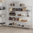 14" Deep x 72" Wide x 64" Height Wire Shelving Kit | 5-Tier | NSF Commercial Storage Rack Unit