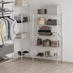 18" Deep x 36" Wide x 64" Height Wire Shelving Kit | 5-Tier | NSF Commercial Storage Rack Unit