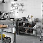 21" Deep x 48" Wide x 34" Height Wire Shelving Kit | 3-Tier | NSF Commercial Storage Rack Unit