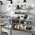 24" Deep x 54" Wide x 64" Height Wire Shelving Kit | 5-Tier | NSF Commercial Storage Rack Unit