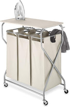 Whitmor Easy-Lift Triple Sorter with Folding Table