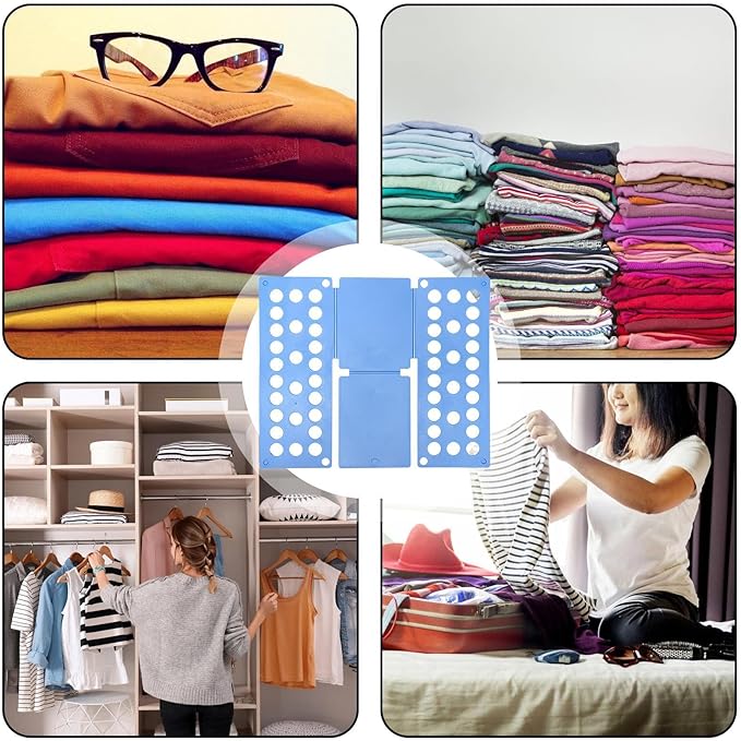 Shirt Folder Board Tshirt Clothes Folder,Folding Board Laundry Sorter Helper Liner, Organization Tool for Kids and Adults