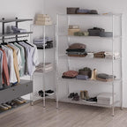 24" Deep x 54" Wide x 86" Height Wire Shelving Kit | 5-Tier | NSF Commercial Storage Rack Unit