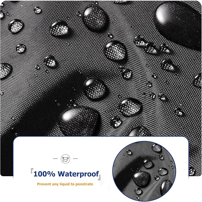 Wire Shelf Cover,600D Heavy Duty 100% Waterproof Shelf Covers for Wire Shelving,Outdoor Storage Shelves Cover for Metal Rack,36" W x 16" D x 72" H,Black