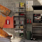 21" Deep x 30" Wide x 86" Height Wire Shelving Kit | 8-Tier | NSF Commercial Storage Rack Unit