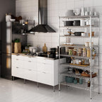 18" Deep x 36" Wide x 74" Height Wire Shelving Kit | 8-Tier | NSF Commercial Storage Rack Unit