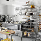 24" Deep x 30" Wide x 86" Height Wire Shelving Kit | 10-Tier | NSF Commercial Storage Rack Unit