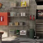 14" Deep x 48" Wide x 74" Height Wire Shelving Kit | 4-Tier | NSF Commercial Storage Rack Unit