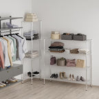 18" Deep x 54" Wide x 54" Height Wire Shelving Kit | 4-Tier | NSF Commercial Storage Rack Unit