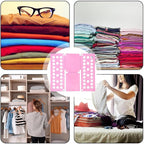 Shirt Folder Board Tshirt Clothes Folder,Folding Board Laundry Sorter Helper Liner, Organization Tool for Kids and Adults