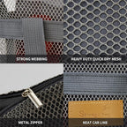 Mesh Shower Caddy Bag Portable Hanging Toiletry and Bath Organizer with Zipper for Travel, Gym, Camping, College Dorms, Beach