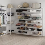 24" Deep x 72" Wide x 74" Height Wire Shelving Kit | 8-Tier | NSF Commercial Storage Rack Unit