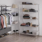 24" Deep x 48" Wide x 86" Height Wire Shelving Kit | 5-Tier | NSF Commercial Storage Rack Unit