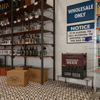 14" Deep x 24" Wide x 8" Height Wire Shelving Kit | 1-Tier | NSF Commercial Storage Rack Unit