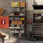 21" Deep x 42" Wide x 86" Height Wire Shelving Kit | 8-Tier | NSF Commercial Storage Rack Unit