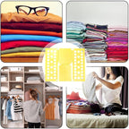 Shirt Folder Board Tshirt Clothes Folder,Folding Board Laundry Sorter Helper Liner, Organization Tool for Kids and Adults