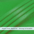 Heavy Duty Laundry Bag with Drawstring and Handle, Extra Large Travel Dirty Clothes Bag for Laundromat and Household, Durable Rip-Stop Laundry Hamper Liner, 28 x 40 Inch by SANFERGE, Kelly Green