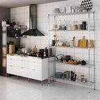 14" Deep x 54" Wide x 86" Height Wire Shelving Kit | 5-Tier | NSF Commercial Storage Rack Unit
