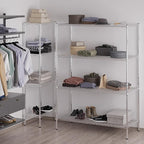 24" Deep x 54" Wide x 74" Height Wire Shelving Kit | 4-Tier | NSF Commercial Storage Rack Unit