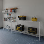18" Deep x 72" Wide x 34" Height Wire Shelving Kit | 2-Tier | NSF Commercial Storage Rack Unit