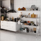 21" Deep x 60" Wide x 64" Height Wire Shelving Kit | 4-Tier | NSF Commercial Storage Rack Unit