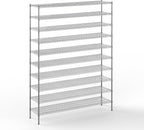 18" Deep x 72" Wide x 96" Height Wire Shelving Kit | 10-Tier | NSF Commercial Storage Rack Unit