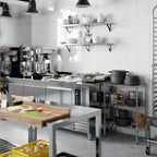 14" Deep x 24" Wide x 34" Height Wire Shelving Kit | 3-Tier | NSF Commercial Storage Rack Unit