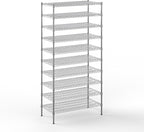 21" Deep x 42" Wide x 86" Height Wire Shelving Kit | 10-Tier | NSF Commercial Storage Rack Unit