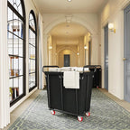 Large Laundry Hamper with Wheels, 360L Rolling Big Laundry Basket for Clothes Storage, Heavy Duty Extra Large Rolling Laundry Cart with Handle, Steel Frame, Waterproof Liner,95.1 Gallons.