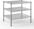 24" Deep x 30" Wide x 27" Height Wire Shelving Kit | 3-Tier | NSF Commercial Storage Rack Unit