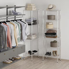 14" Deep x 24" Wide x 74" Height Wire Shelving Kit | 6-Tier | NSF Commercial Storage Rack Unit
