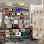14" Deep x 72" Wide x 86" Height Wire Shelving Kit | 8-Tier | NSF Commercial Storage Rack Unit
