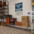 18" Deep x 72" Wide x 8" Height Wire Shelving Kit | 1-Tier | NSF Commercial Storage Rack Unit