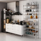 18" Deep x 36" Wide x 86" Height Wire Shelving Kit | 10-Tier | NSF Commercial Storage Rack Unit