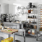 14" Deep x 24" Wide x 74" Height Wire Shelving Kit | 6-Tier | NSF Commercial Storage Rack Unit