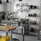 14" Deep x 30" Wide x 64" Height Wire Shelving Kit | 4-Tier | NSF Commercial Storage Rack Unit
