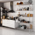 24" Deep x 54" Wide x 86" Height Wire Shelving Kit | 5-Tier | NSF Commercial Storage Rack Unit
