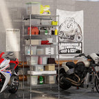 21" Deep x 36" Wide x 86" Height Wire Shelving Kit | 8-Tier | NSF Commercial Storage Rack Unit